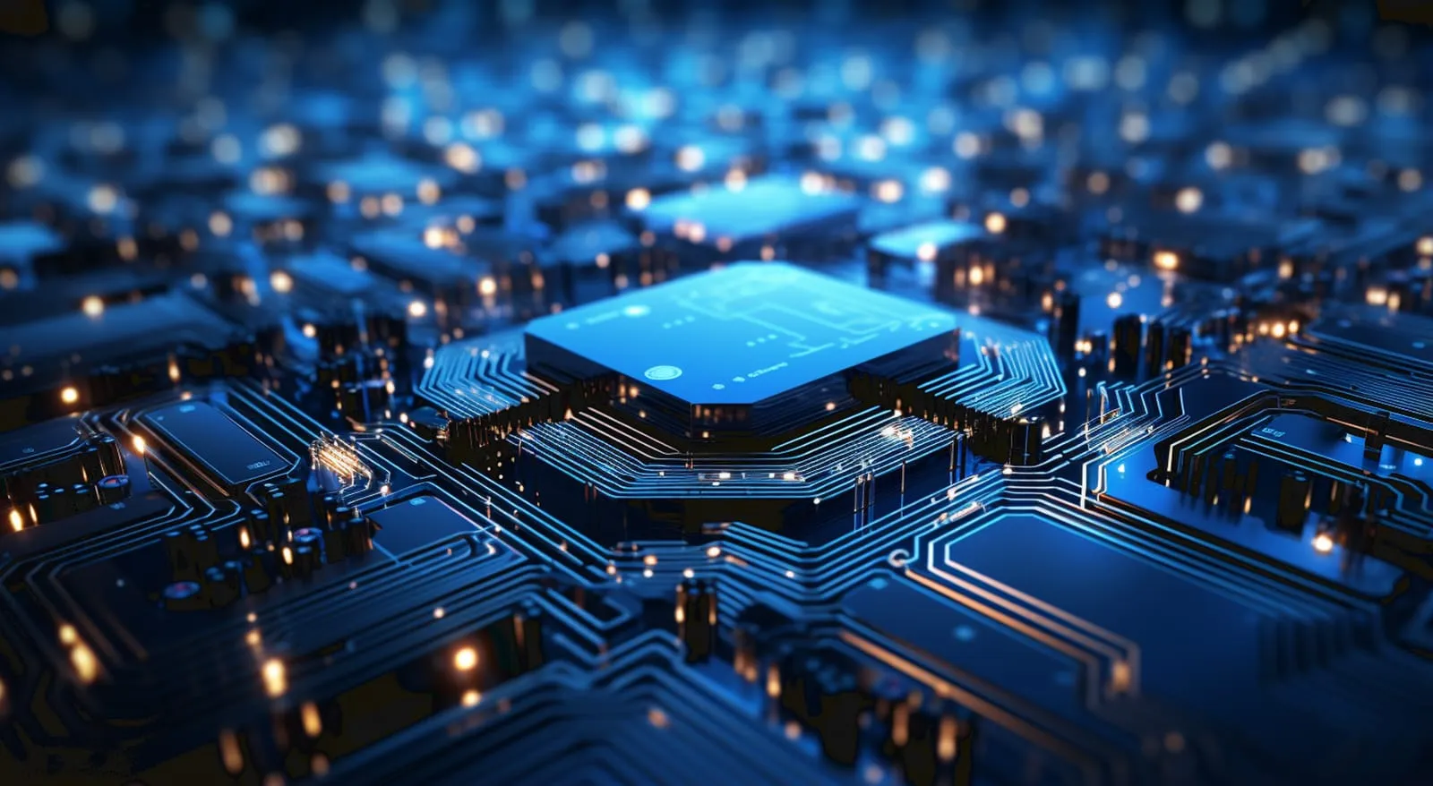 An illustration of a supercomputer core