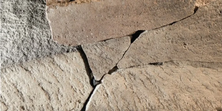 A photograph of the rune fragments. Image Credit: Charlotte Nueva Finnebråten / Museum of Cultural History.