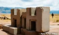 An illustration of the stones at Puma Punku. Credit: Curiosmos.