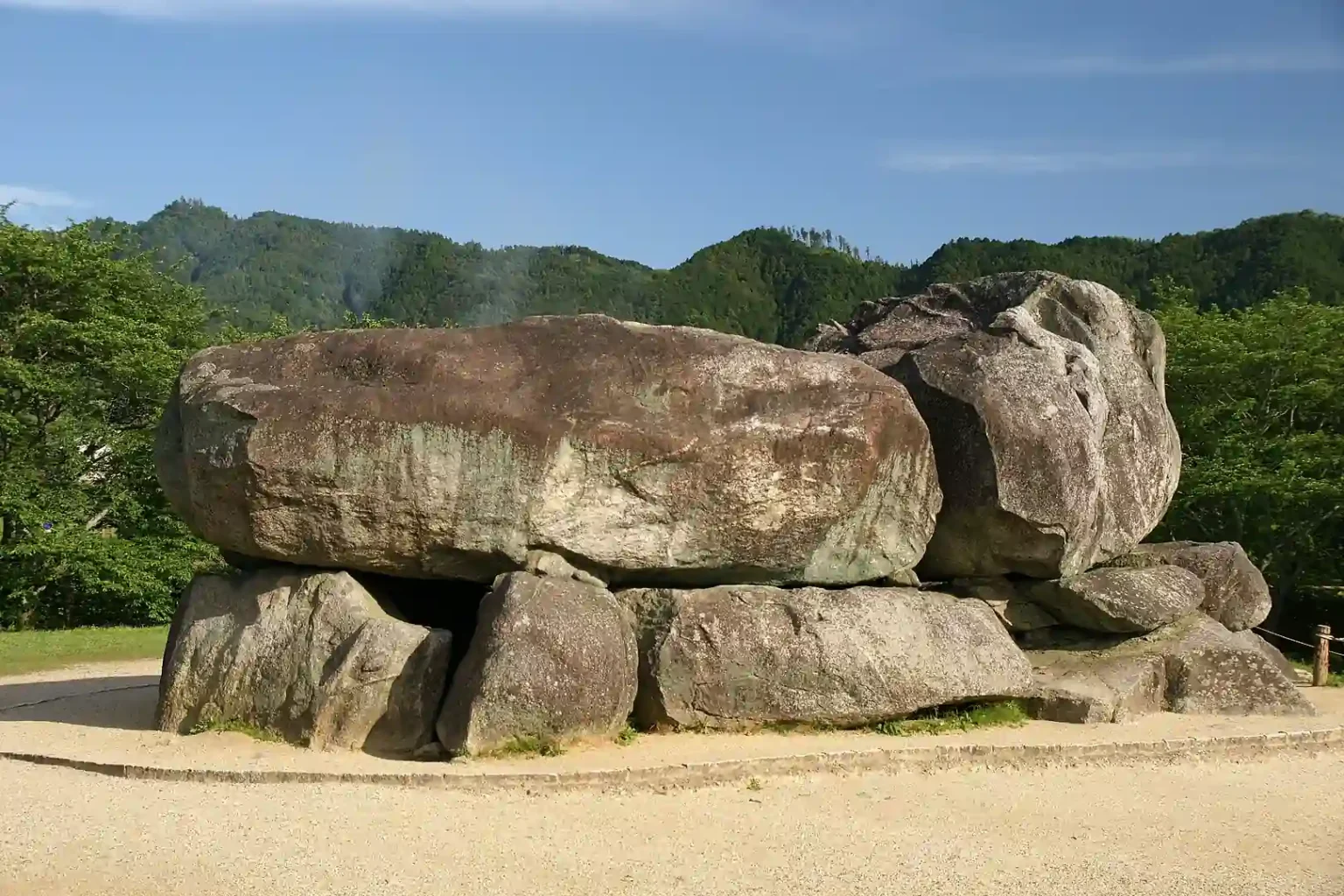 Ishibutai Kofun in Asuka, Nara Prefecture, Japan.. Credit: Wikimedia commons.