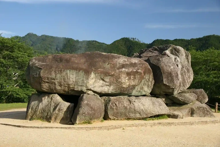 Ishibutai Kofun in Asuka, Nara Prefecture, Japan.. Credit: Wikimedia commons.