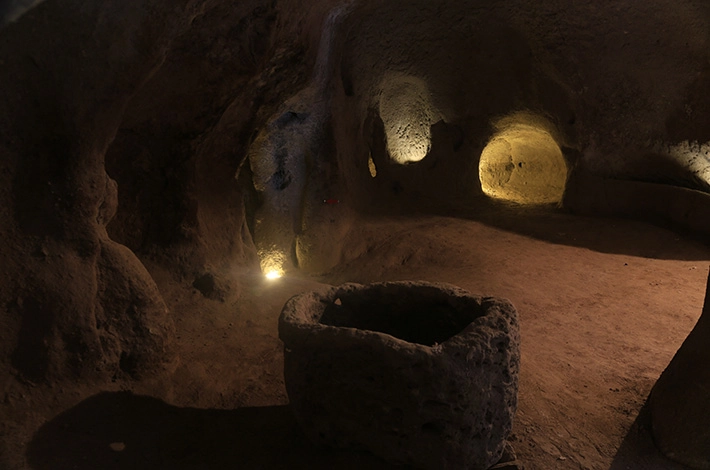 The underground city of Masi. Credit httpsmuze.gov.tr