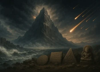 What ancient myths have in common and why it matters. An illustration of different myths.