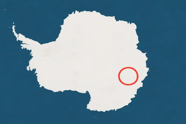 The structure under Antarctica.