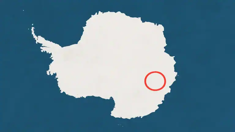 The structure under Antarctica.