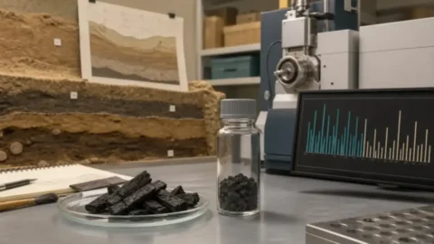 Illustration of archaeological dating methods