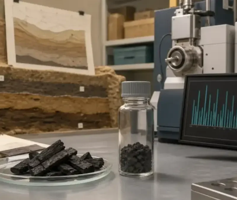 Illustration of archaeological dating methods
