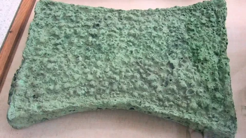 Minoan copper ingot from Zakros, Crete