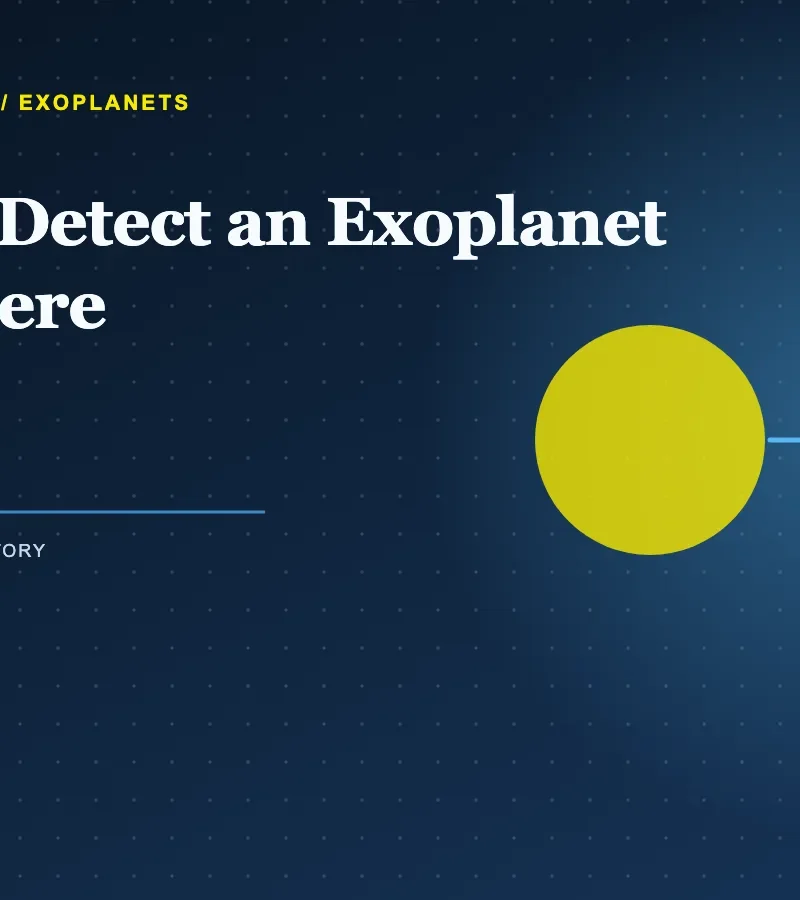 Exoplanet passing in front of its star while a telescope records the atmosphere