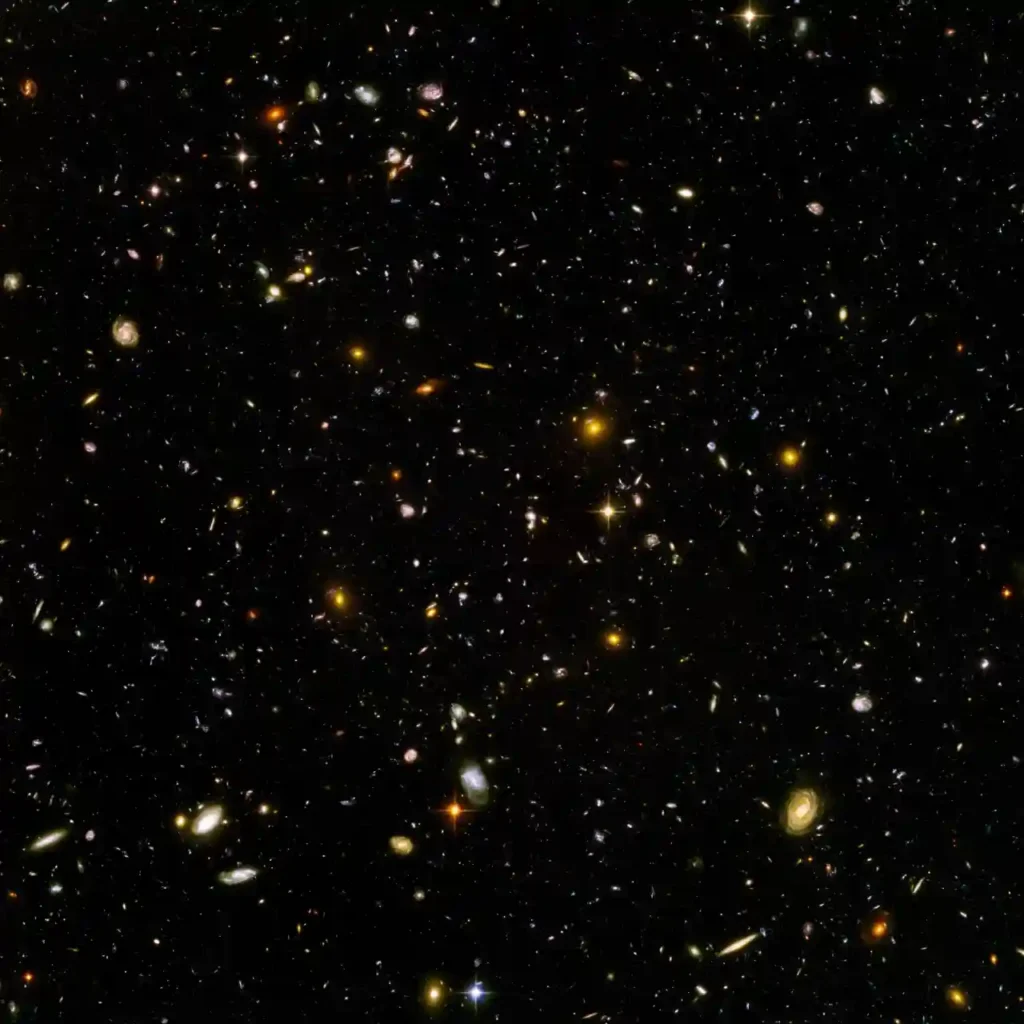 Thousands of distant galaxies in the Hubble Ultra Deep Field