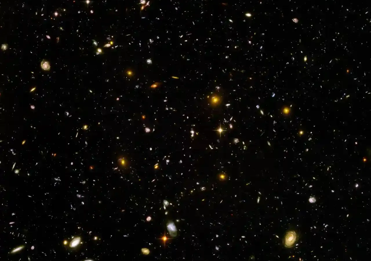 Thousands of distant galaxies in the Hubble Ultra Deep Field