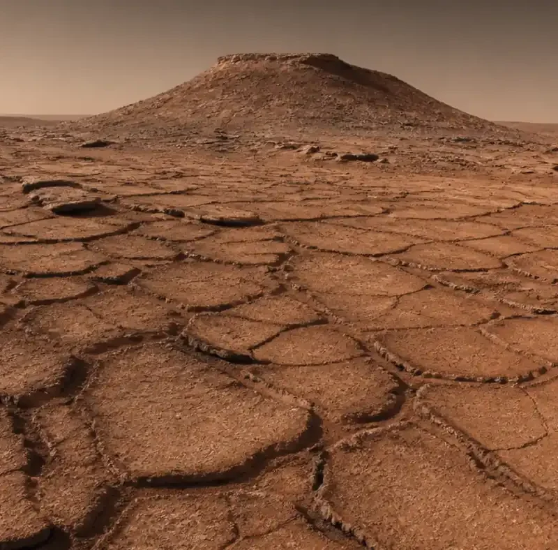 Curiosity honeycomb textures on Mars