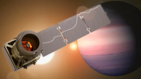 Artist's concept of NASA's Pandora exoplanet mission