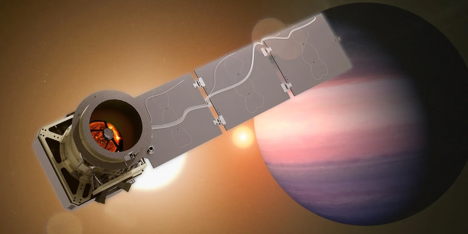 Artist's concept of NASA's Pandora exoplanet mission