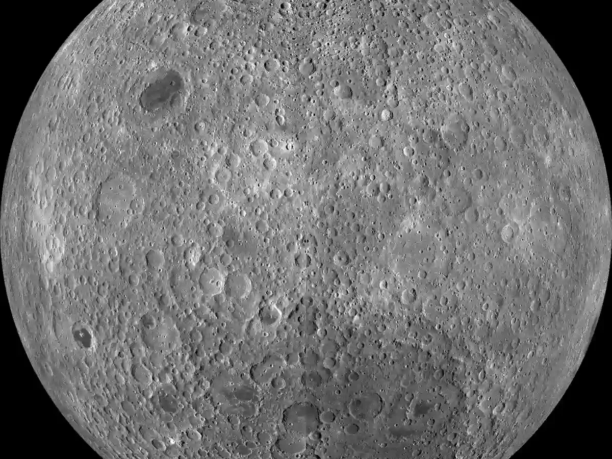 NASA view of the Moon's far side from the Lunar Reconnaissance Orbiter