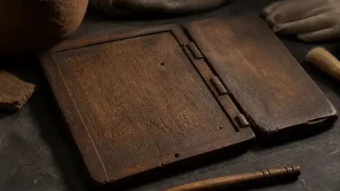 Roman wooden writing tablet from Tongeren