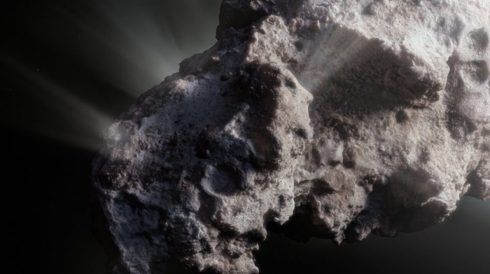 Artist's impression of interstellar comet 2I / Borisov. Could there be millions of other interstellar objects like this hiding in the Oort Cloud? Credit: M. Kormesser, ESO